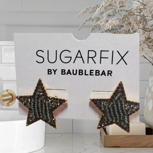 Star earrings - Picture 2 of 2